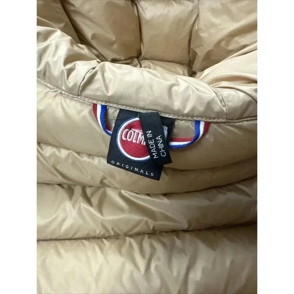 Colmar Girl’s Bronze Hooded Puffer Coat Jacket Size 12 Y Puffers